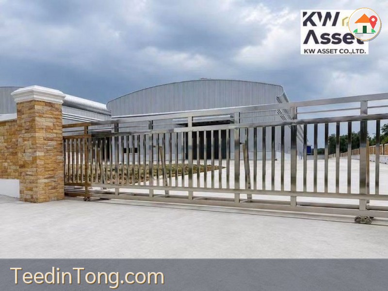 ขาย-เช่า โรงงาน 10 ไร่ สร้างใหม่ 2 หลัง รวม 6,000 ตรม. ตรงข้ามนิคมอมตะบ้านบึง