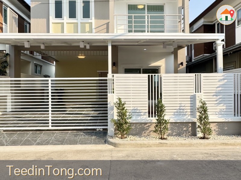 ขายด่วน! บ้านแฝดไซส์ใหญ่ สไตล์บ้านเดี่ยว #หมู่บ้านเติมรัก5