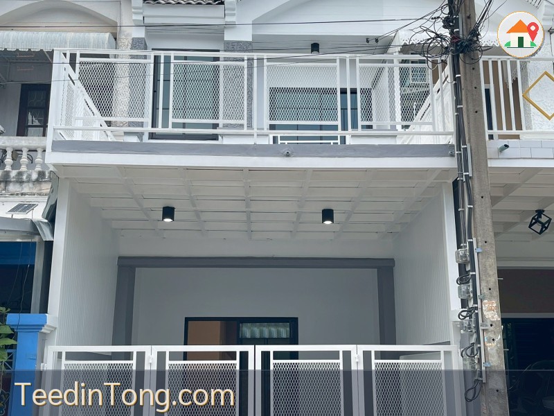 ขายด่วน! ทาวน์เฮาส์ 2 ชั้น หมู่บ้านบุศรินทร์ ซอยบ้านกล้วย-ไทรน้อย โครงการคุณภาพจากแลนด์แอนด์เฮ้าส์ (L&H) สภาพดี