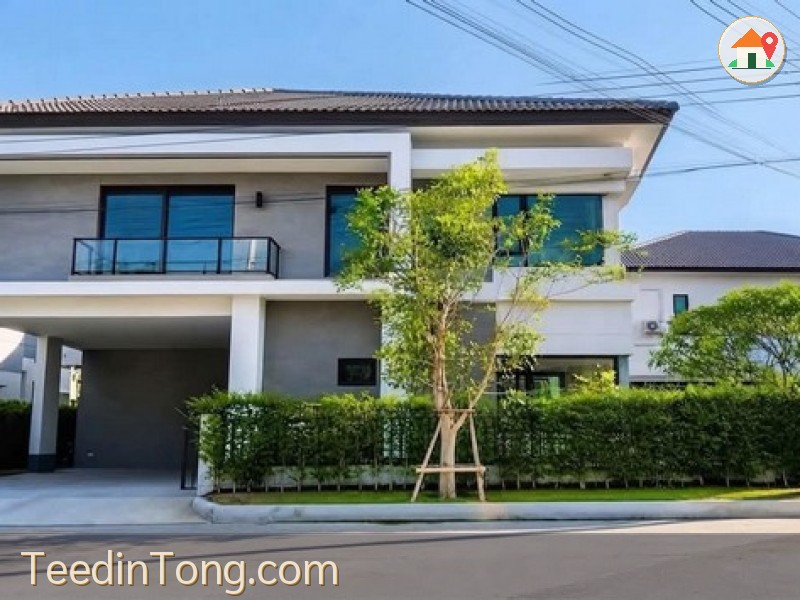 ขาย/ให้เช่า บ้านเดี่ยว Centro ราชพฤกษ์–สวนผัก | บ้านหลังมุมติดสวนส่วนกลาง หน้าบ้านเปิดโล่ง ไม่ติดบ้านอื่น เป็นส่วนตัว ใกล้ทางด่วนศรีรัช!