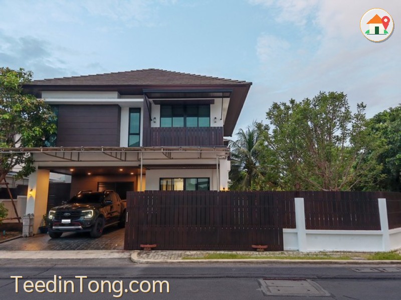 ขาย/ให้เช่า บ้านเดี่ยวหลังมุม Lake View Park วงแหวน–บางนา | บ้านสวนสวย เป็นส่วนตัว ตรงข้าม Mega Bangna ใกล้ทางด่วน