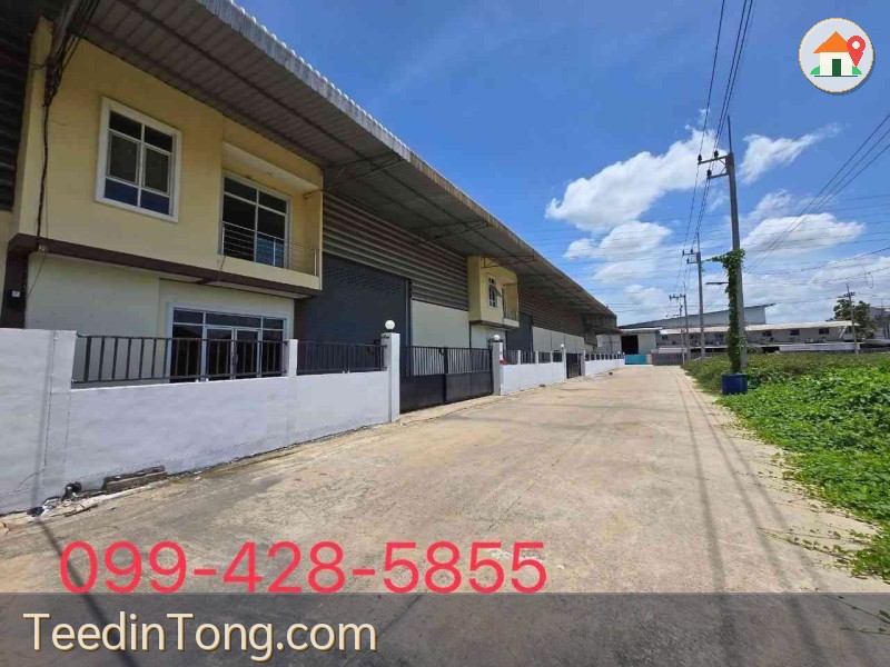 ขาย / ให้เช่า โกดัง–โรงงานขนาด 160 ตร.ว. 1ไร่พร้อมออฟฟิศ 2 ชั้น เมืองสมุทรสาคร