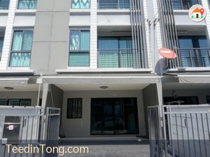 ขาย / ให้เช่า ทาวน์โฮม 3 ชั้น บ้านกลางเมือง พระราม 2–พุทธบูชา | หลังบ้านไม่ติดใคร