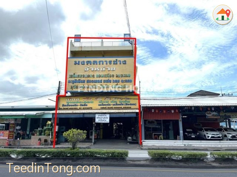 ขายกิจการอาคารพาณิชย์ 4 ชั้นครึ่ง โกดัง โรงงานกลึงเหล็ก พร้อมสินค้าที่วางขายหน้าร้าน จังหวัดระยอง