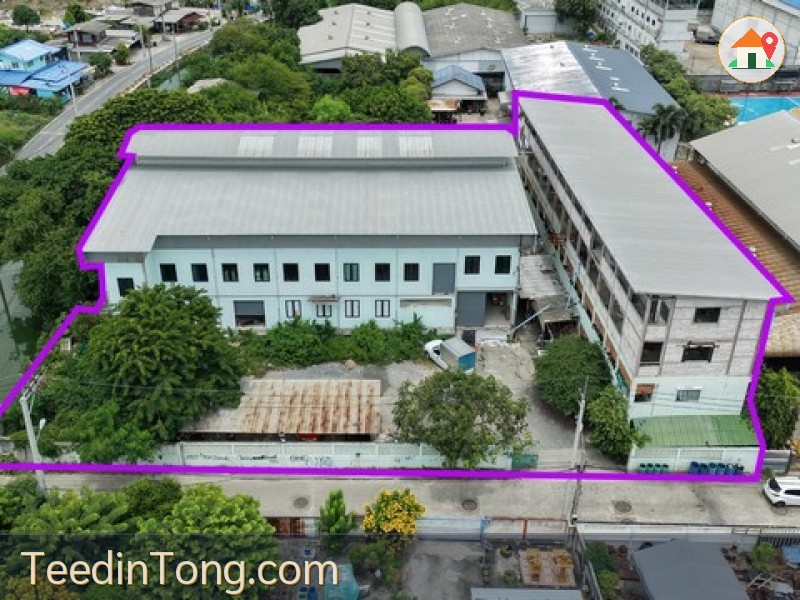 ขายโรงงานพร้อมอาคารหอพัก 4 ชั้น (มีใบ รง.4)  ซื้อ 1 ได้ถึง 2! ได้ทั้งโรงงานพร้อมฐานการผลิต และหอพักสร้าง Cash Flow ทันที