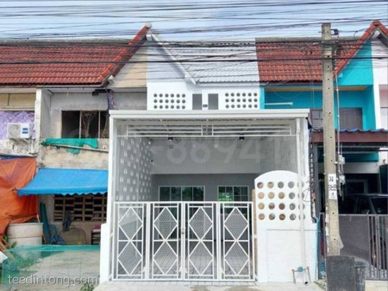 ขายทาวน์เฮ้าส์ 2 ชั้น หมู่บ้านสินอนันต์ เลียบวารี 55 หนองจอก รีโนเวทใหม่สไตล์มินิมอล พร้อมอยู่