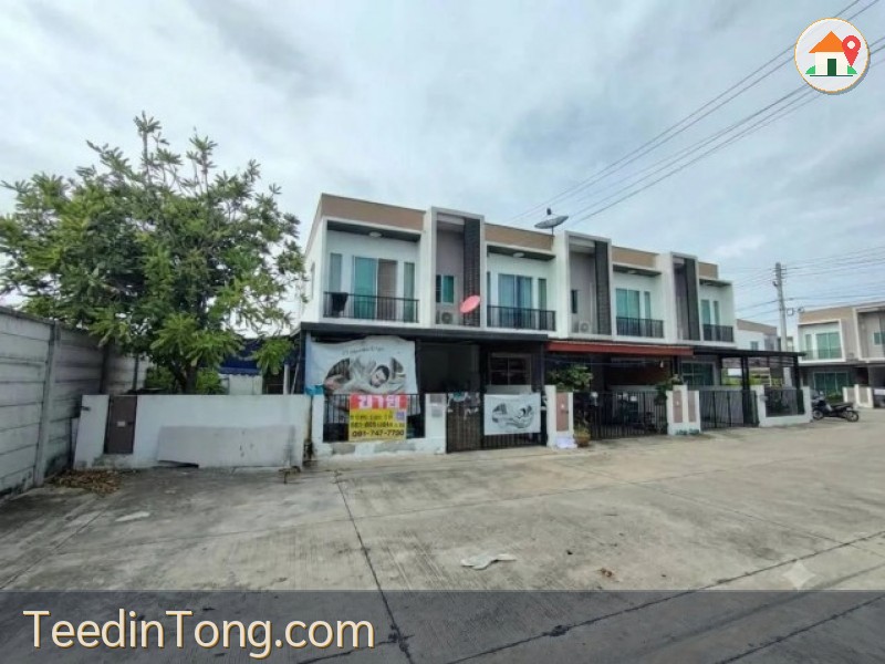 ขายทาวน์เฮ้าส์ 2ชั้น 41.5 วา  หลังมุม  หมู่บ้านดีบางโทรัด พระราม2  เมืองสมุทรสาคร