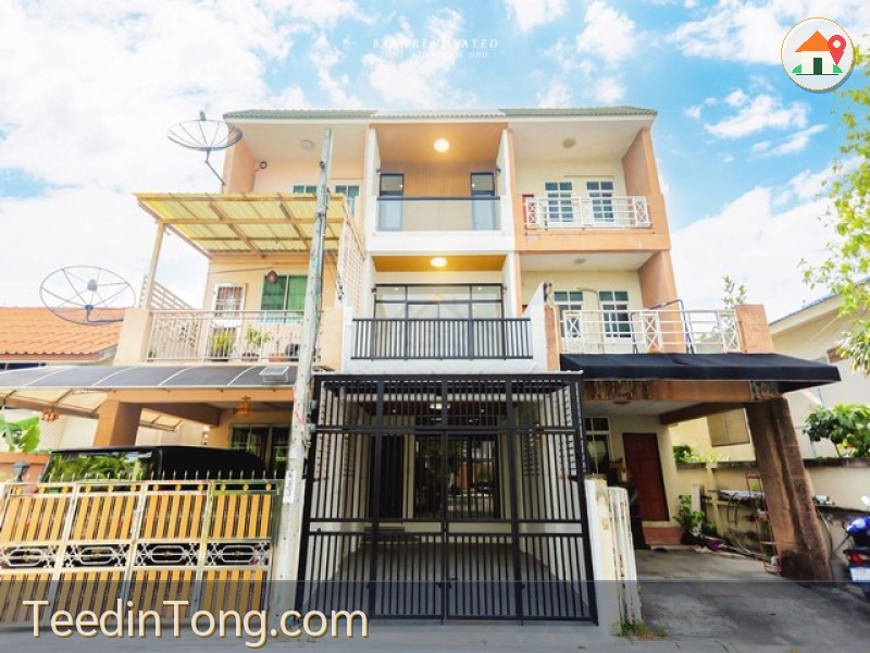 ขายทาวน์เฮ้าส์ 3 ชั้น 4 ห้องนอน ซอยลาดพร้าว 94 (ซอยอินทราภรณ์) เดินทางสะดวก ใกล้เลียบด่วน รีโนเวทใหม่สวย จัดเต็ม