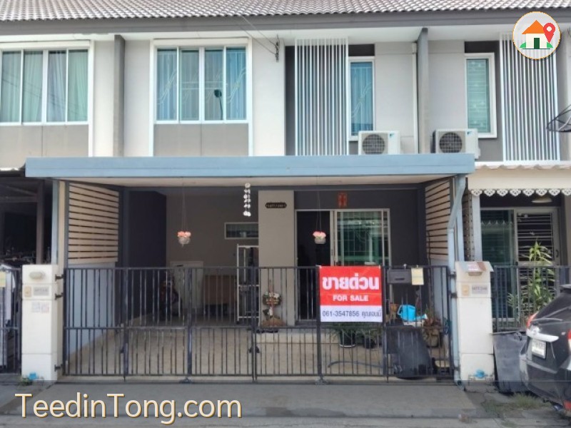 ขายทาวน์เฮ้าส์ 3นอน 2น้ำ 19ตรว.สวยพร้อมอยู่ ม.พฤษาวิลล์62/1 นิมิตใหม่