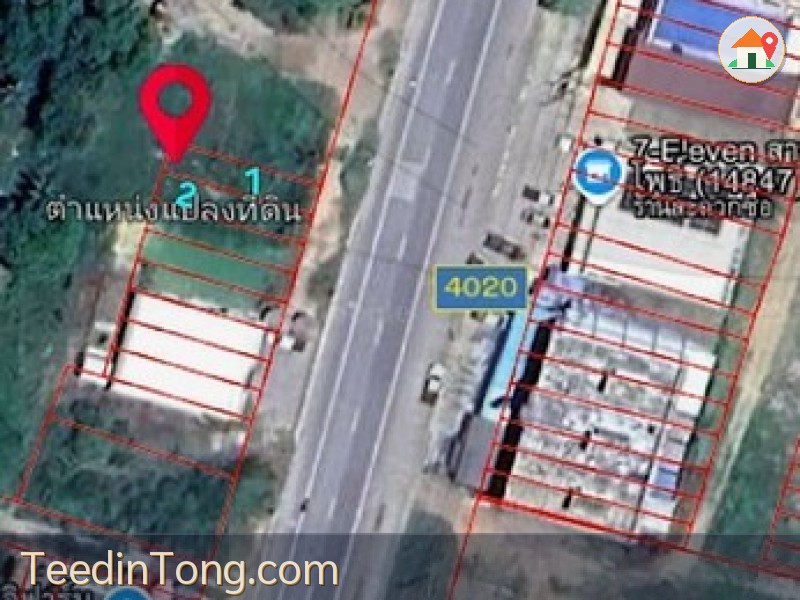 ขาย ที่ดิน 47 ตร.วา ปราณบุรี ประจวบคีรีขันธ์ ใกล้วนอุทยานปราณบุรี เยื้อง 7-11