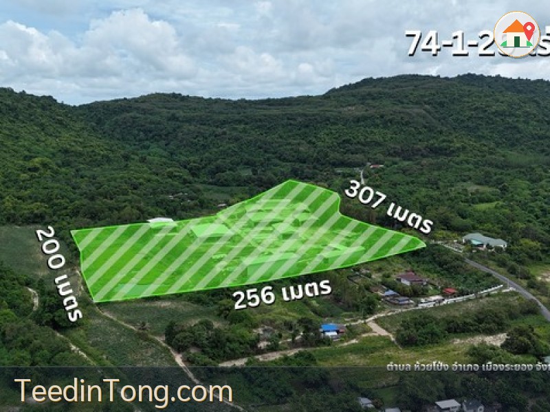 ขายที่ดินแปลงยักษ์ 74 ไร่ ใจกลางระยอง ชัยภูมิฮวงจุ้ยระดับมังกร!