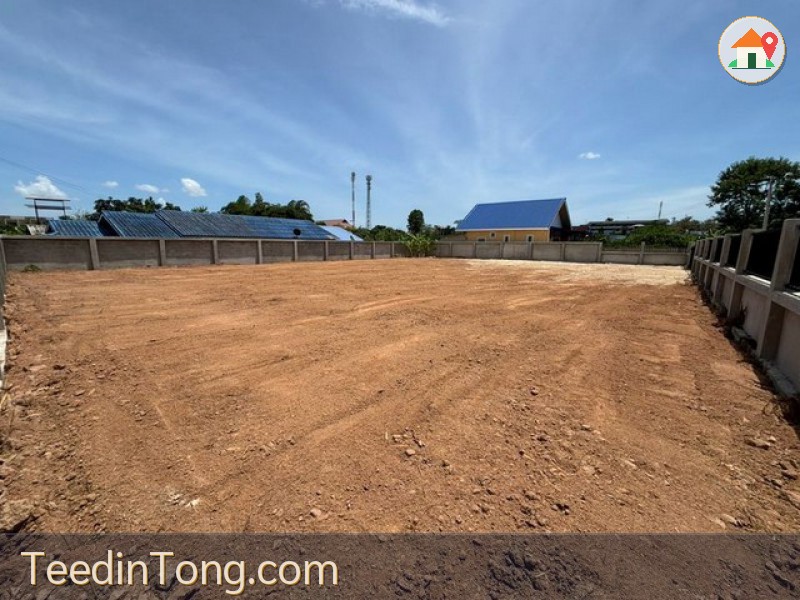 ขาย ที่ดินถมแล้ว 211 ตร.ว. ล้อมรั้วคอนกรีต+ประตูเหล็ก บ่อวิน ศรีราชา ชลบุรี TP-L2555