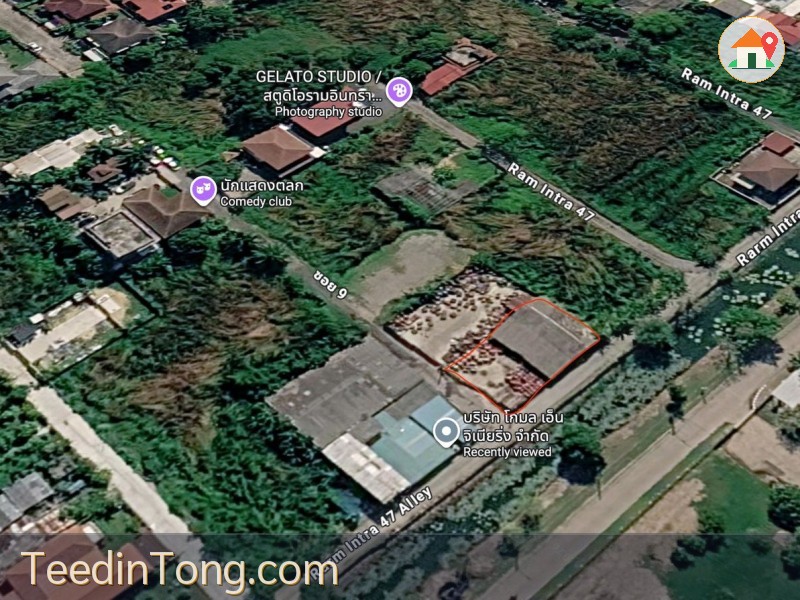 ขายที่ดินถมแล้ว ทำเลดี ซอยรามอินทรา 47 | ที่ดินหัวมุม แปลงสวย