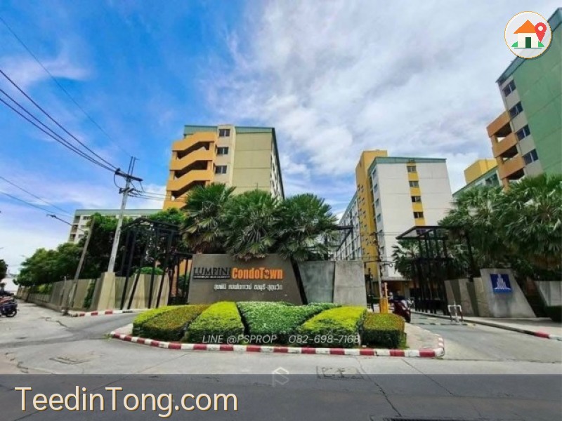 คอนโดเช่าชลบุรี ใกล้เซนทรัลชลบุรี   Lumpini condo เดินทางสะดวกติดถนนสุขุมวิท ใกล้เซนทรัลชลบุรี CR0206