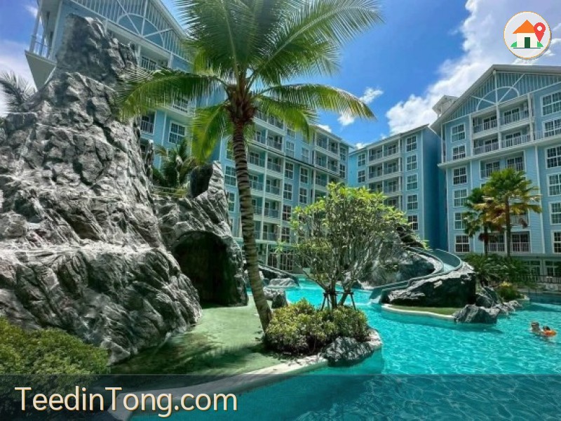 คอนโดสไตล์รีสอร์ตติดทะเลนาจอมเทียน ห้อง Pool Access ชั้น 1