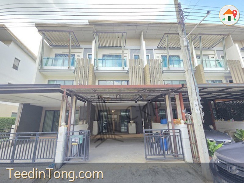 L260148 | ขายทาวน์โฮม 3 ชั้น Town Avenue Cocos พระราม 2 ซอย 50 ต่อเติมครบ พร้อมอยู่ (น้ำไม่ท่วม)