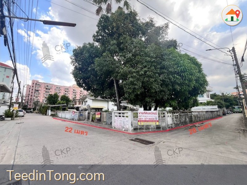L260156 | ขายที่ดินแปลงมุม ทำเลทอง ซอยลาดพร้าว 102 ขนาด 170 ตร.วา ที่ดินสวย อยู่มุมถนน ในย่านชุมชนเมือง