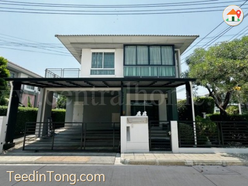 ลดราคา บ้านเดี่ยว ฮาบิเทีย บอนด์ ราชพฤกษ์ ปทุมธานี หลังมุม พร้อมอยู่
