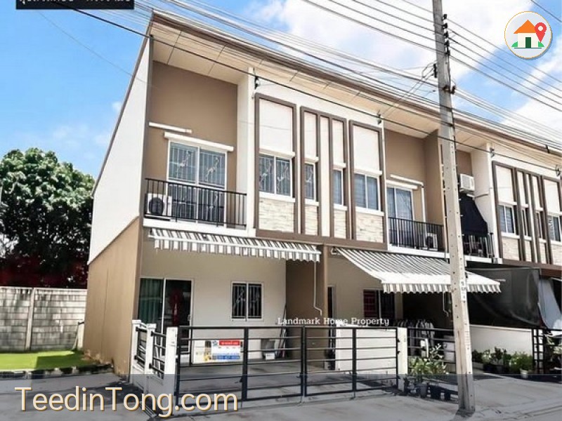 LM26-0155 ขายทาวน์โฮม 2 ชั้น พลีโน่ สุขสวัสดิ์30 พระราม3 พื้นที่ 22.3 ตรว 3นอน 2น้ำ ใกล้รพ.ราษฏร์บูรณะ