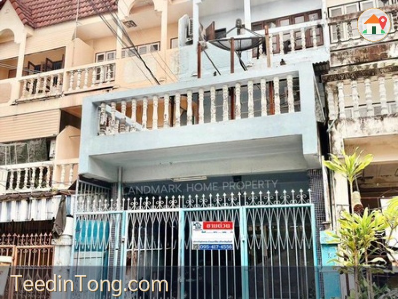 LM26-0208 ขายทาวน์เฮ้าส์ 2 ชั้น จุฬาเกษม งามวงศ์วาน18 แยก 6/12 หลังเดอะมอลล์ งามวงศ์วาน เนื้อที่ 18.8 ตรว 5นอน 3น้ำ