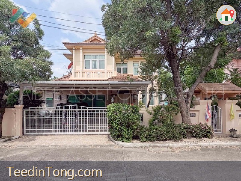 มณีรินทร์ เลค & พาร์ค ราชพฤกษ์-ติวานนท์ บ้านเดี่ยว ถนน 345