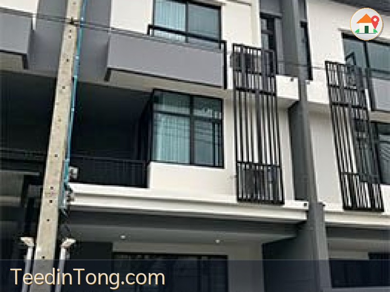 P776 ให้เช่า ทาวน์โฮม 3 ชั้น โครงการ เพล็กซ์ เรสซิเดนซ์ นวมินทร์ 111 Plex Residence Nawamin 111 ถนนเกษตร-นวมินทร์