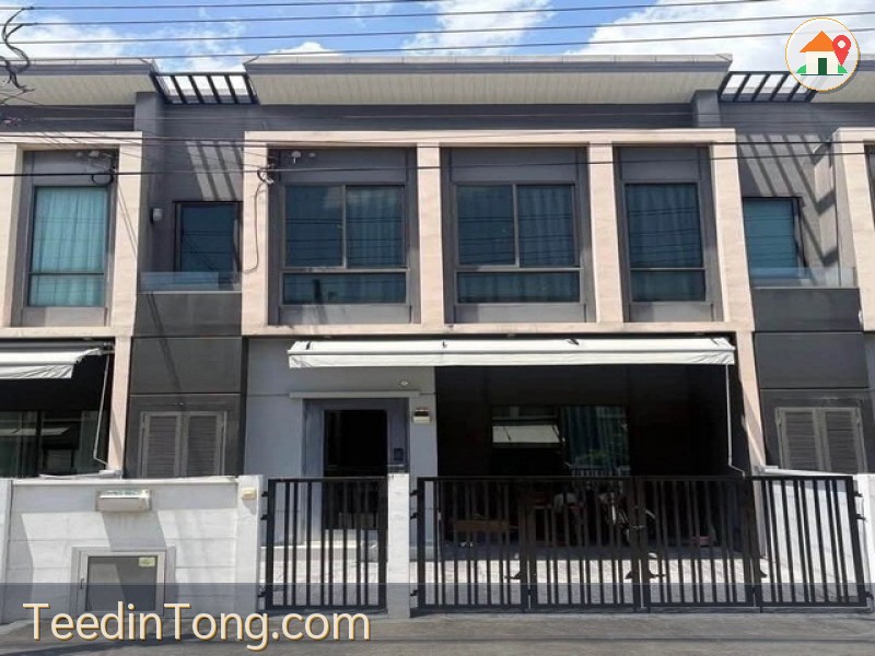 รหัสC7331 ให้เช่าทาวน์โฮมหมู่บ้านพลีโน่ สุขุมวิท-บางนา บ้านตกแต่งพร้อมเข้าอยู่