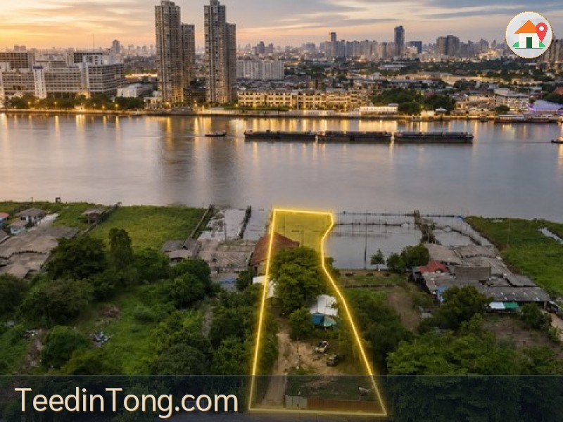 รีวิว Youtube ที่ดินริมแม่น้ำเจ้าพระยา ไทรม้า 321 ตรว อยู่อาศัย ร้านอาหาร สำนักงาน ออฟฟิศ