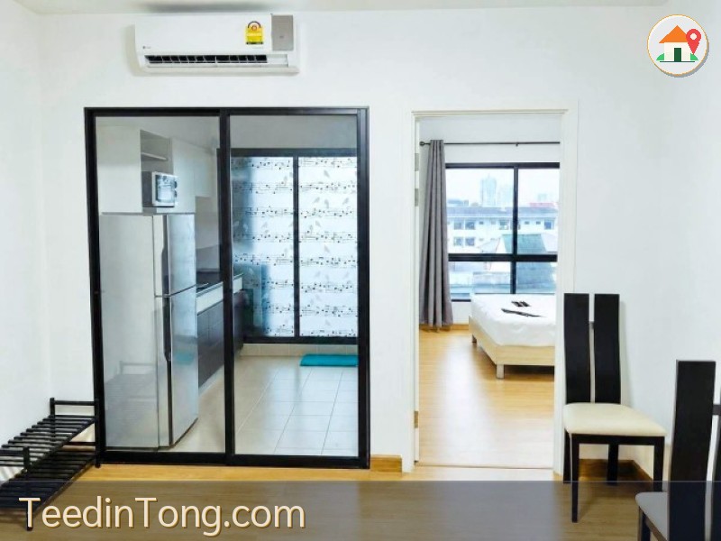 สุขุมวิท 105 1 นอน BTSแบริ่ง 360ม. 41 ตร.ม. คอนโดศุภาลัย ซิตี้ รีสอร์ท 1 น้ำ ใกล้ห้องขนาด  ชั้น 6 อาคาร B วิวสระว่ายน้ำ เฟอร์นิเจอร์ครบ