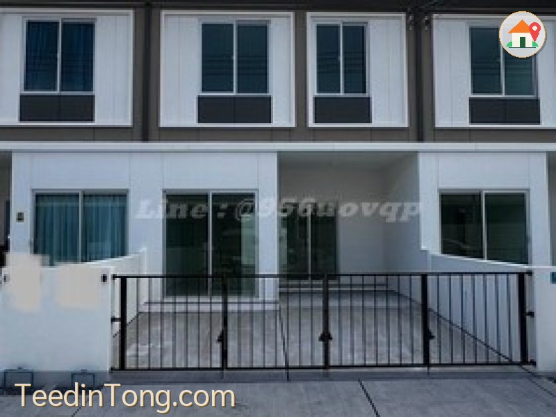 Svs389 ให้เช่า ทาวน์โฮม 2 ชั้น บ้านพฤกษา บางนา-ศรีวารี Baan Pruksa Bangna-Srivaree บ้านเปล่า  Line: @956uovqp