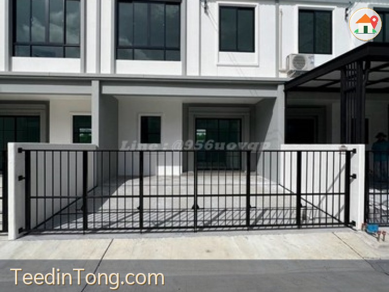 Svs391 ให้เช่า ทาวน์โฮม 2 ชั้น  บ้านพฤกษาวิลล์ ศรีนครินทร์-บางนา บ้านเปล่า  Line: @956uovqp