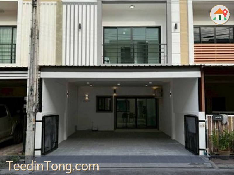 ทาวน์โฮมมือสอง แฮมป์ตันพาร์ค 3 ทุ่งสุขลา ศรีราชา รีโนเวทใหม่พร้อมอยู่ FP-H02399