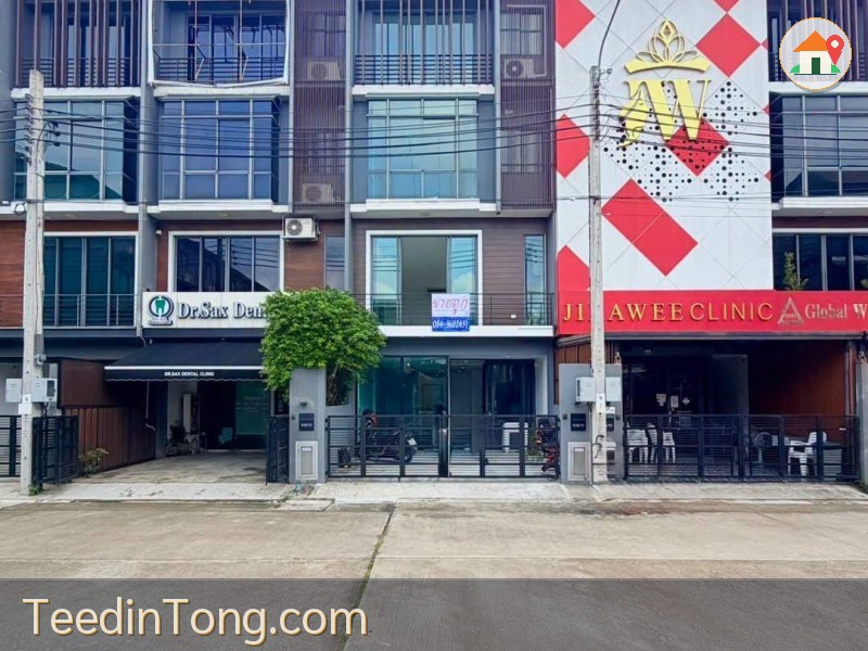 The Parti อารียา เกษตร-นวมินทร์ ลาดปลาเค้า เป็นโฮมออฟฟิศ 4 ชั้น
