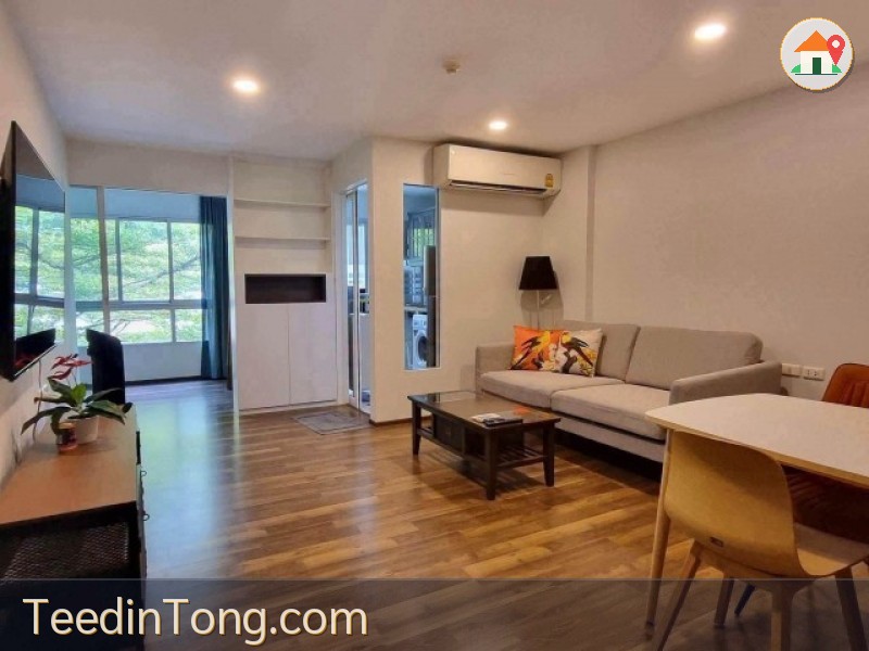 The Room Sukhumvit 79 5th Floor Corner Unit Fully Furnished Near BTS On Nut