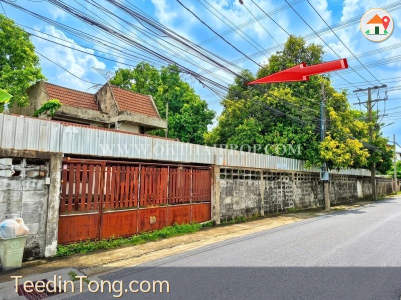 ที่ดินพร้อมสิ่งปลูกสร้างประชาชื่น ใกล้ทางด่วนและรถไฟฟ้า ถนนประชาชื่น (วงศ์สว่าง)