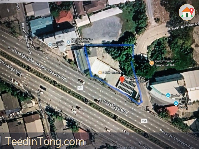 ติดถนนใหญ่ ! ขายที่ดินเปล่า 221.7 ตร.วา เหมาะทำ สถานพยาบาล !