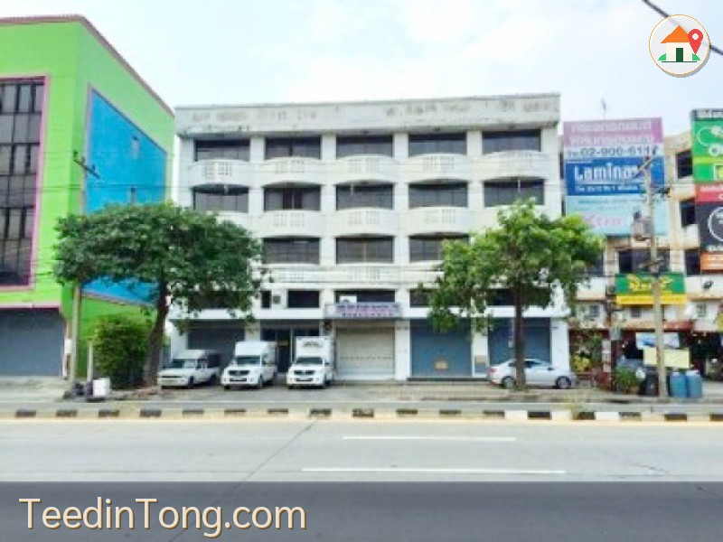 ตลาดบุญร่มเย็น 316 ตร.ม.มีชั้นลอย ติดถนนลำลูกกา 5-13 อาคารพาณิชย์ 4 ชั้น 3 นอน 3 น้ำ โลตัส ลำลูกกา คลอง2 1.2 กม.